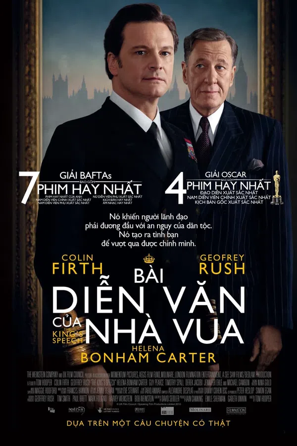 Poster phim Bài Diễn Văn Của Nhà Vua trên SubNhanh