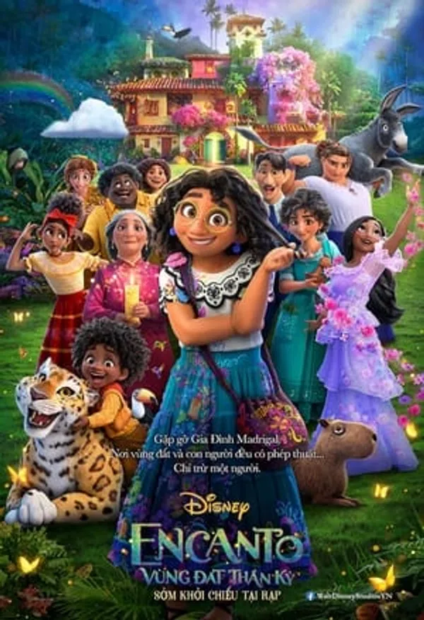 Poster phim Encanto: Vùng Đất Thần Kỳ trên SubNhanh