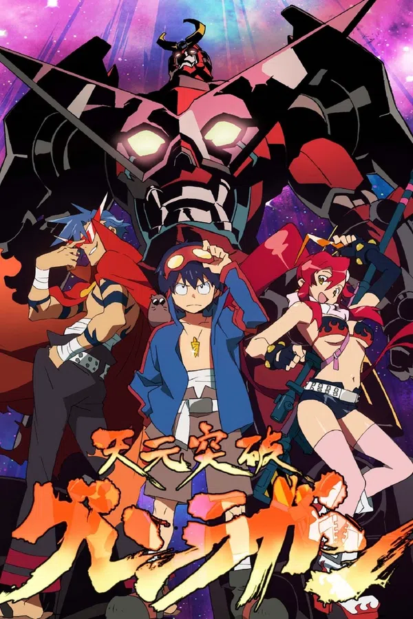 Poster phim Khám Phá Thế Giới (Tengen Toppa Gurren Lagann) trên SubNhanh