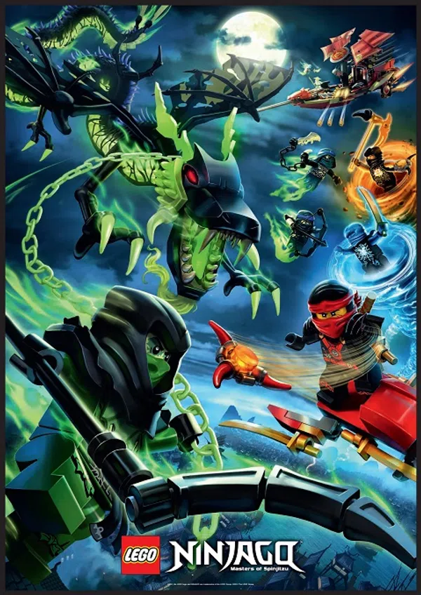 Poster phim LEGO Ninjago: Những Con Rồng Trỗi Dậy (Phần 5) trên SubNhanh