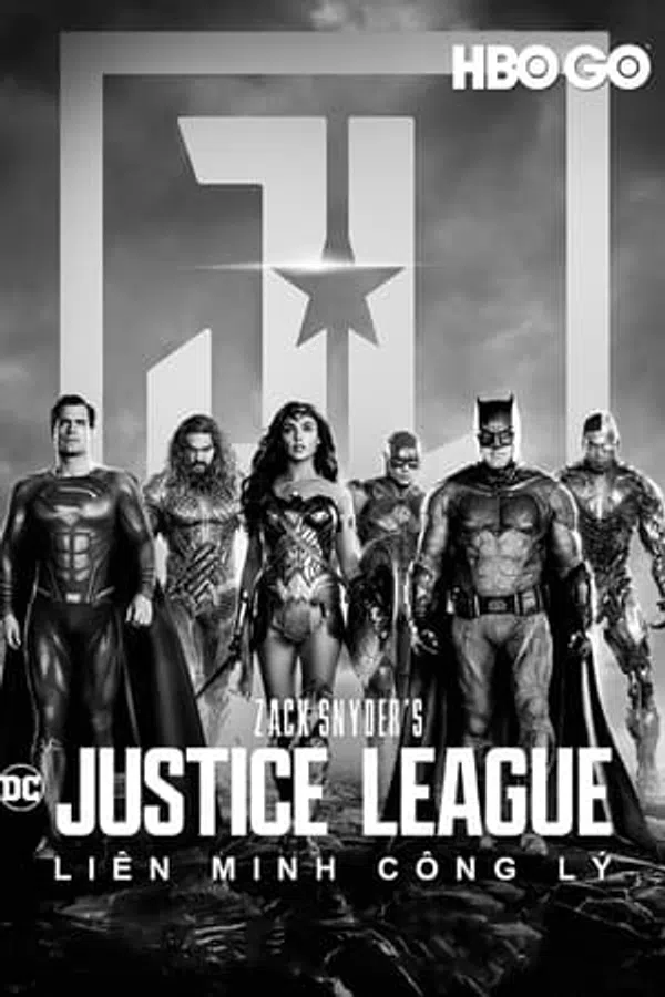 Poster phim Liên Minh Công Lý của Zack Snyder trên SubNhanh