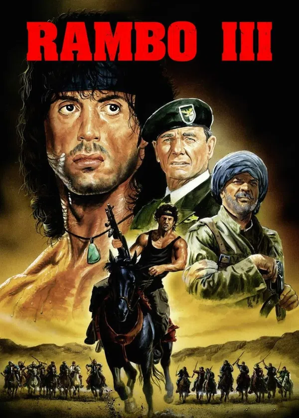 Poster phim Rambo 3: Gác Kiếm Không Thành trên SubNhanh
