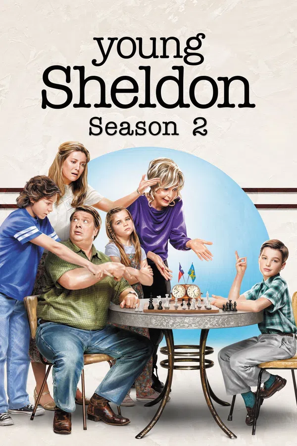 Poster phim Tuổi Thơ Bá Đạo của Sheldon Phần 2 trên SubNhanh